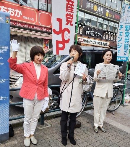 23.04.25　武蔵小杉駅　君嶋、大庭